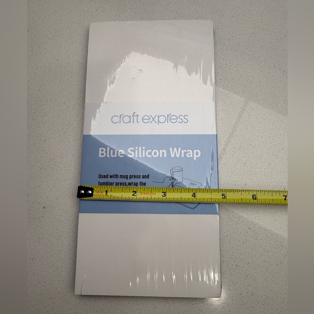 Blue Silicon Wrap for Mug Press and Tumbler Press - Picture 15 of 16